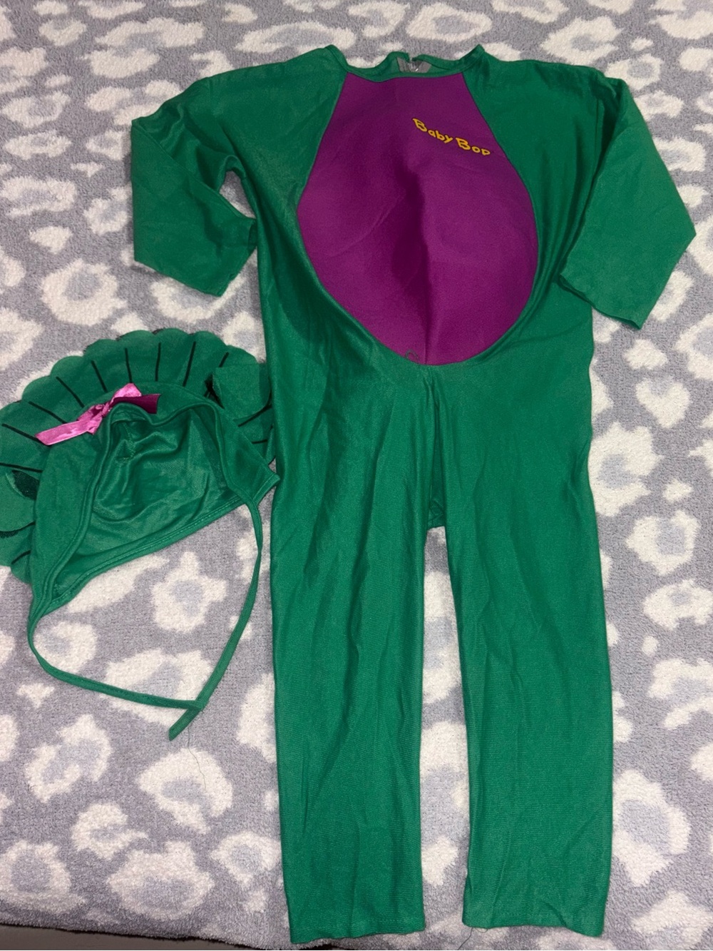 Vintage 90s RARE Lyons Group Baby Bop Costume From Barney Little Girl Halloween